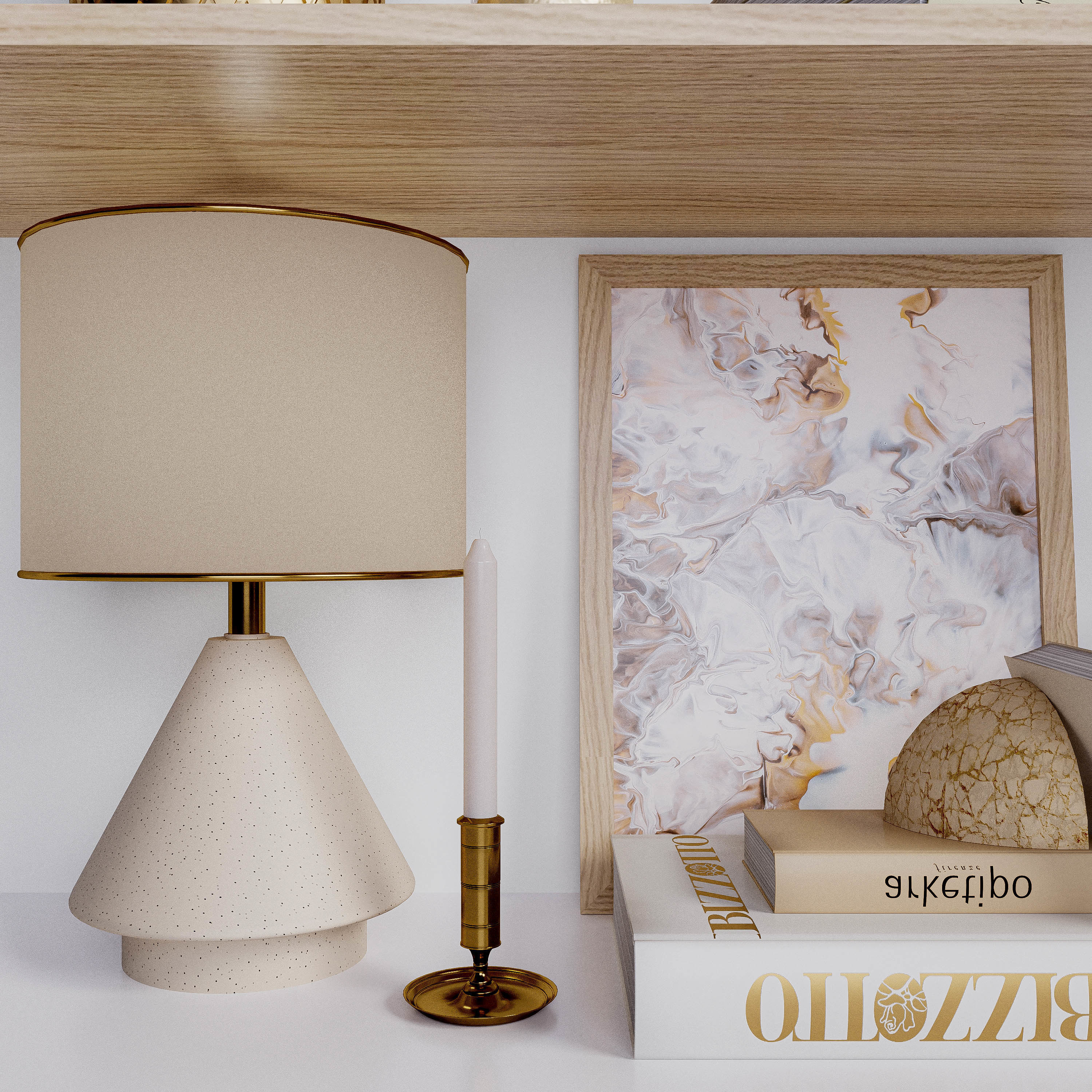 Decorative Set Vol-01 3D model_4