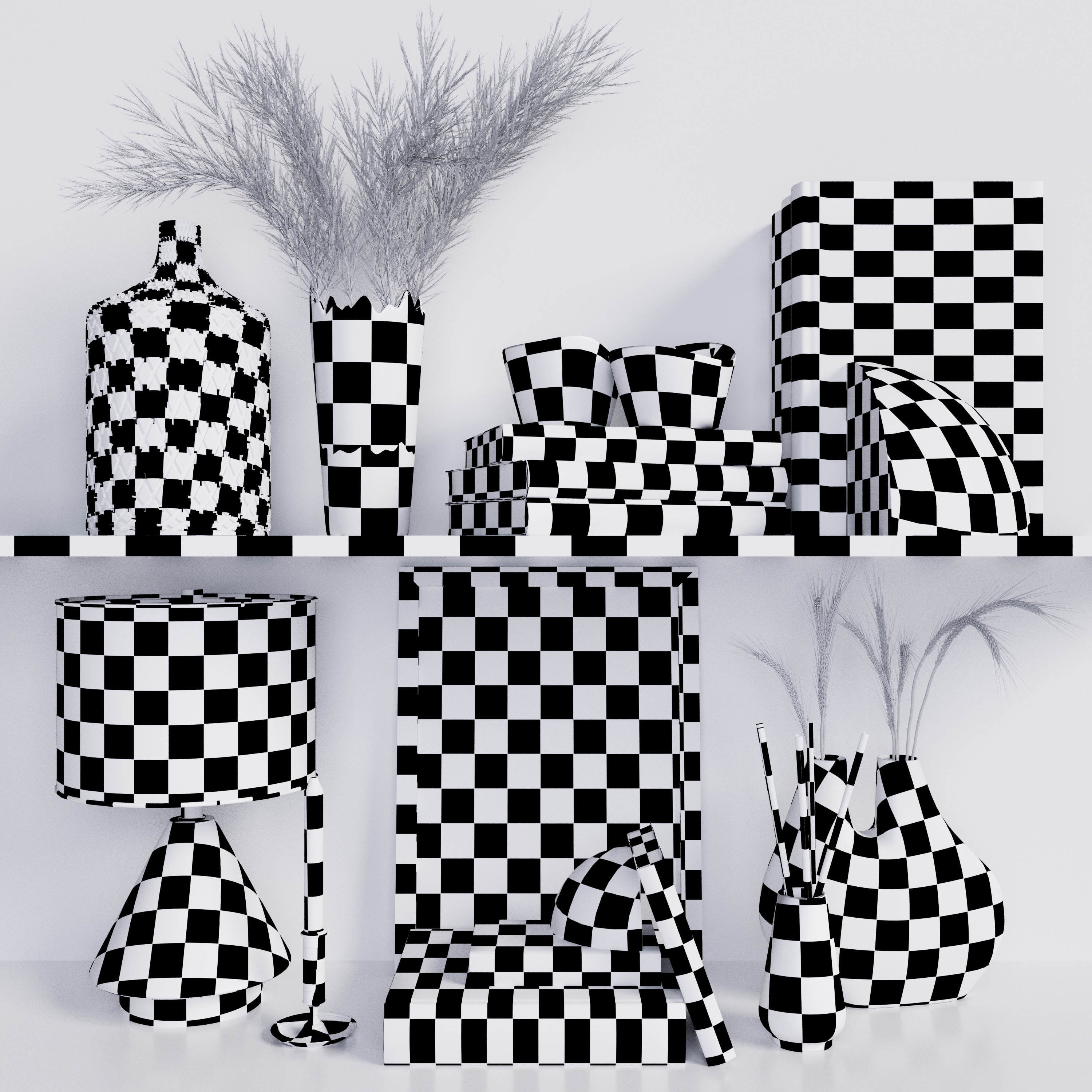 Decorative Set Vol-01 3D model_6