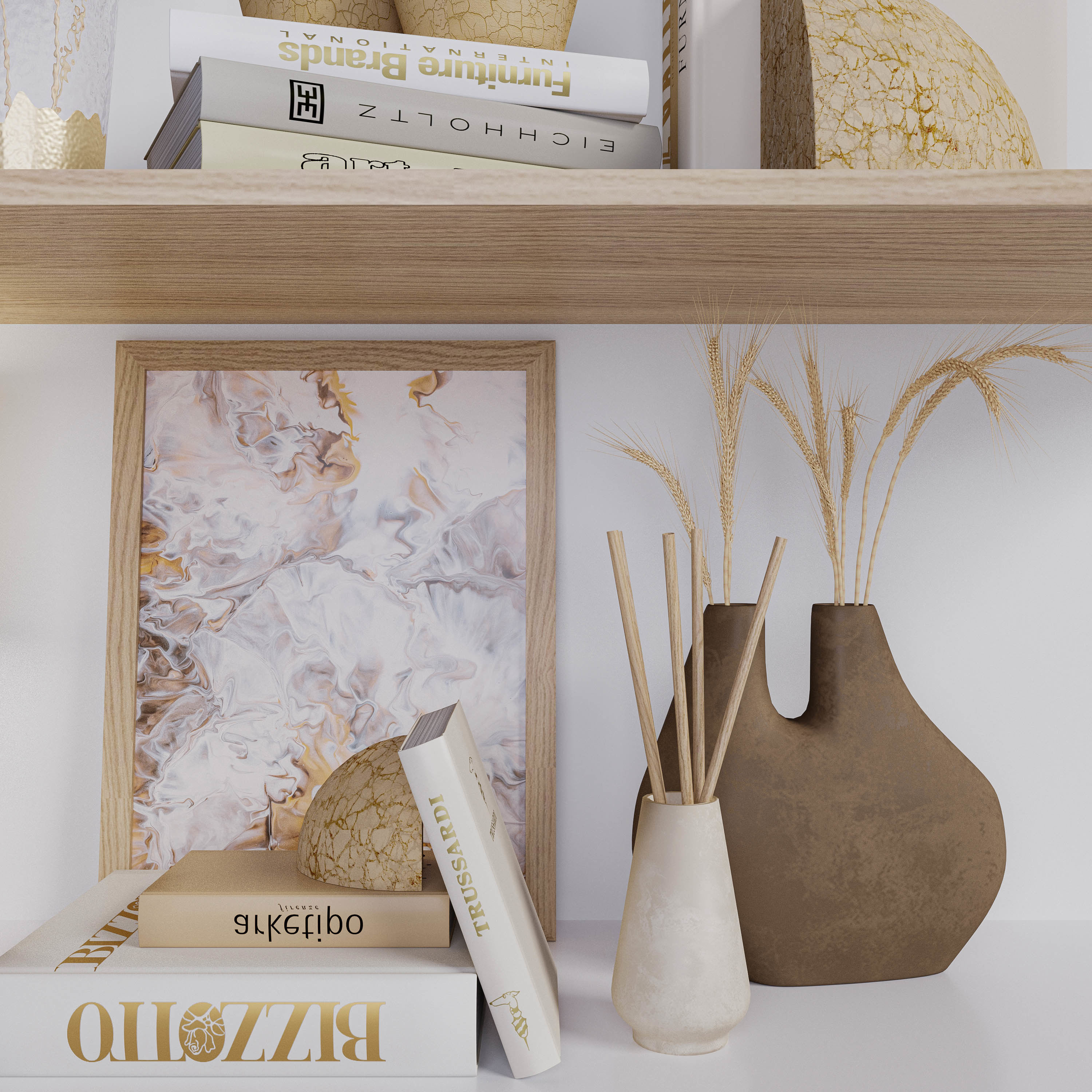 Decorative Set Vol-01 3D model_2