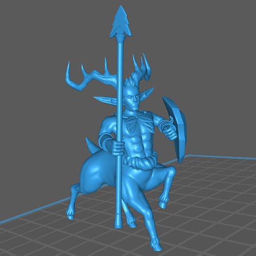 Wood-Elf Centaur Free 3D print model