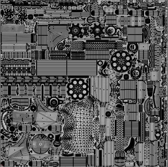 Revolver R8 Magnum Textured 3d model Game-ready Low poly Low-poly 3D model_10