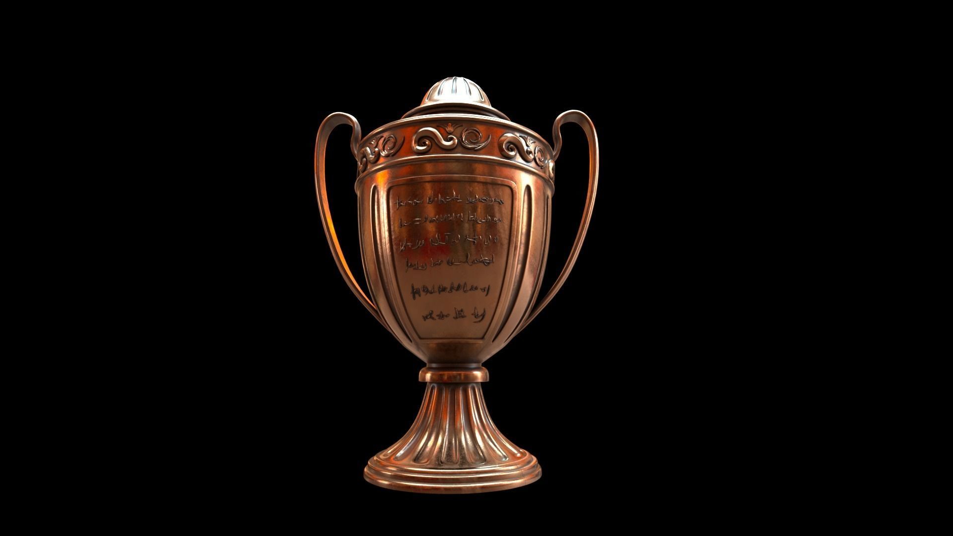 Stylised Cup 3D model_3
