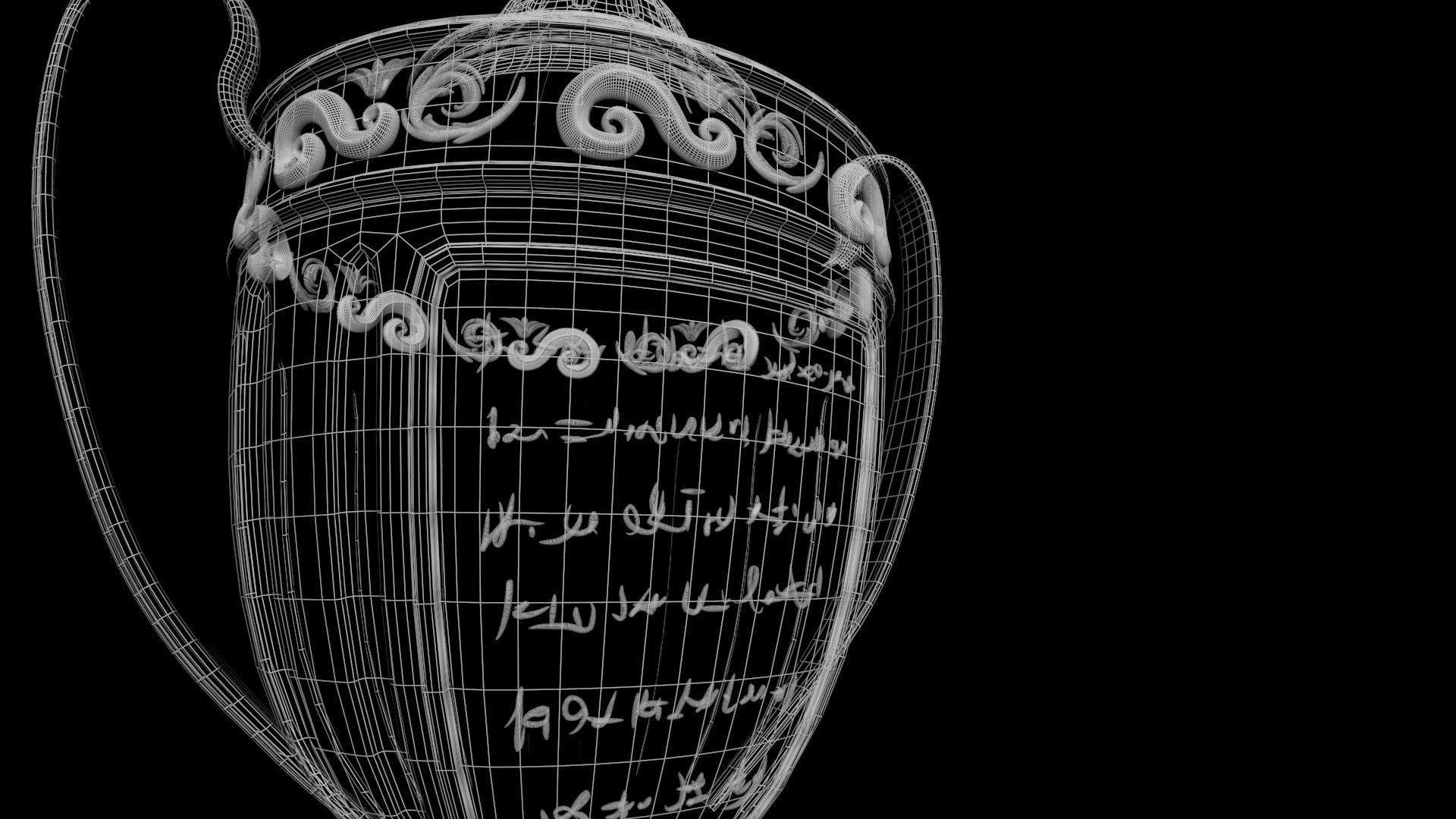 Stylised Cup 3D model_6