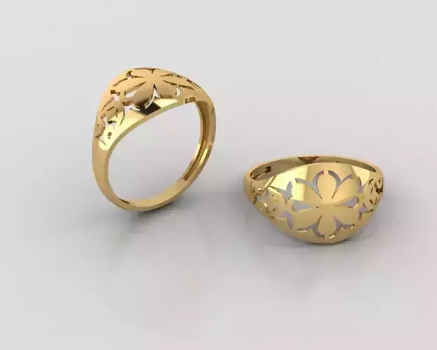 Woman Rings 3D