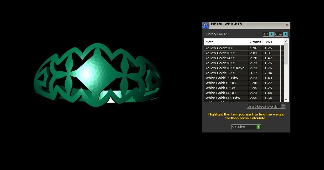 Woman Rings 3D 3D print model_3