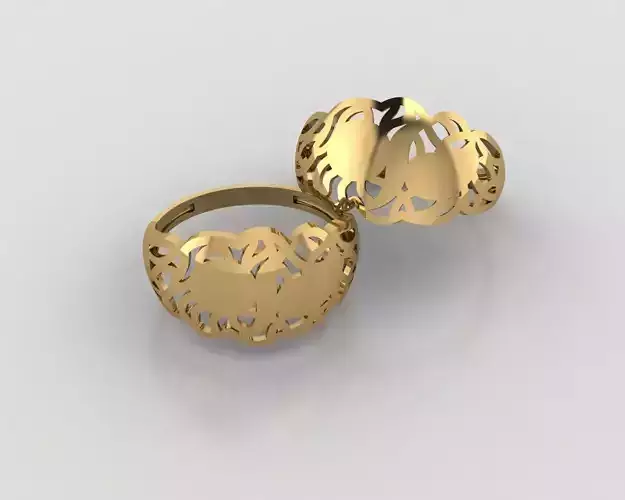 Woman Rings 3D