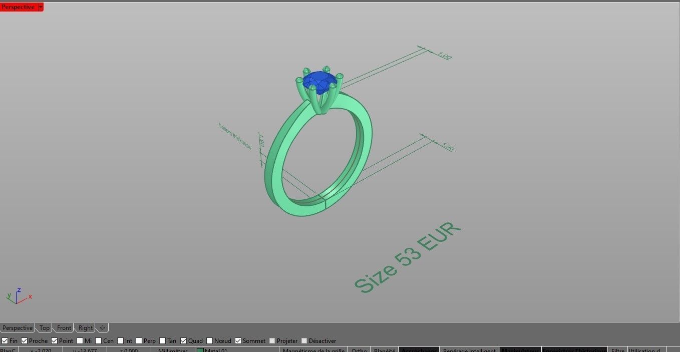 SOLITAIRE 2021-003 3D print model_7
