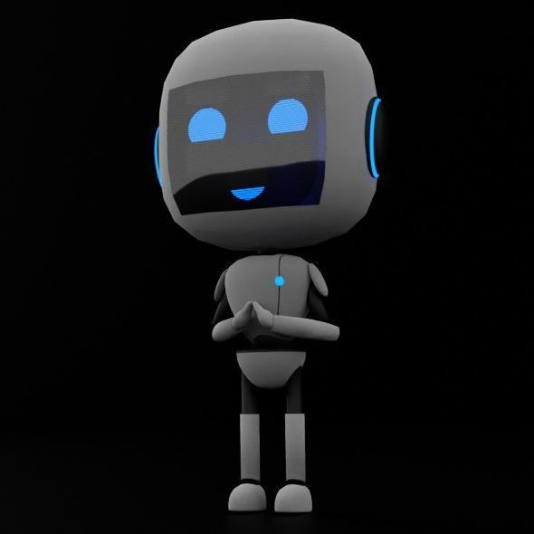 Robot intelligent 3D model_1