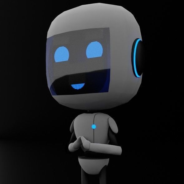 Robot intelligent 3D model_2