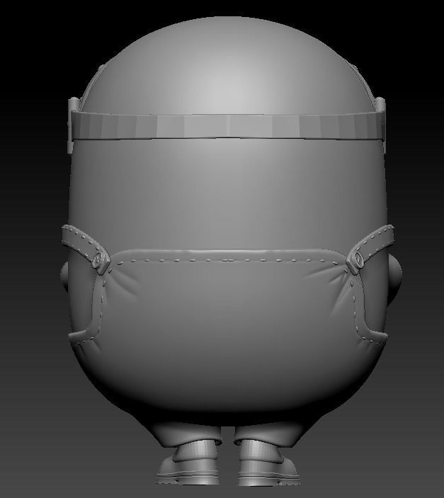 MINIONS minion helmet 3D print model_1