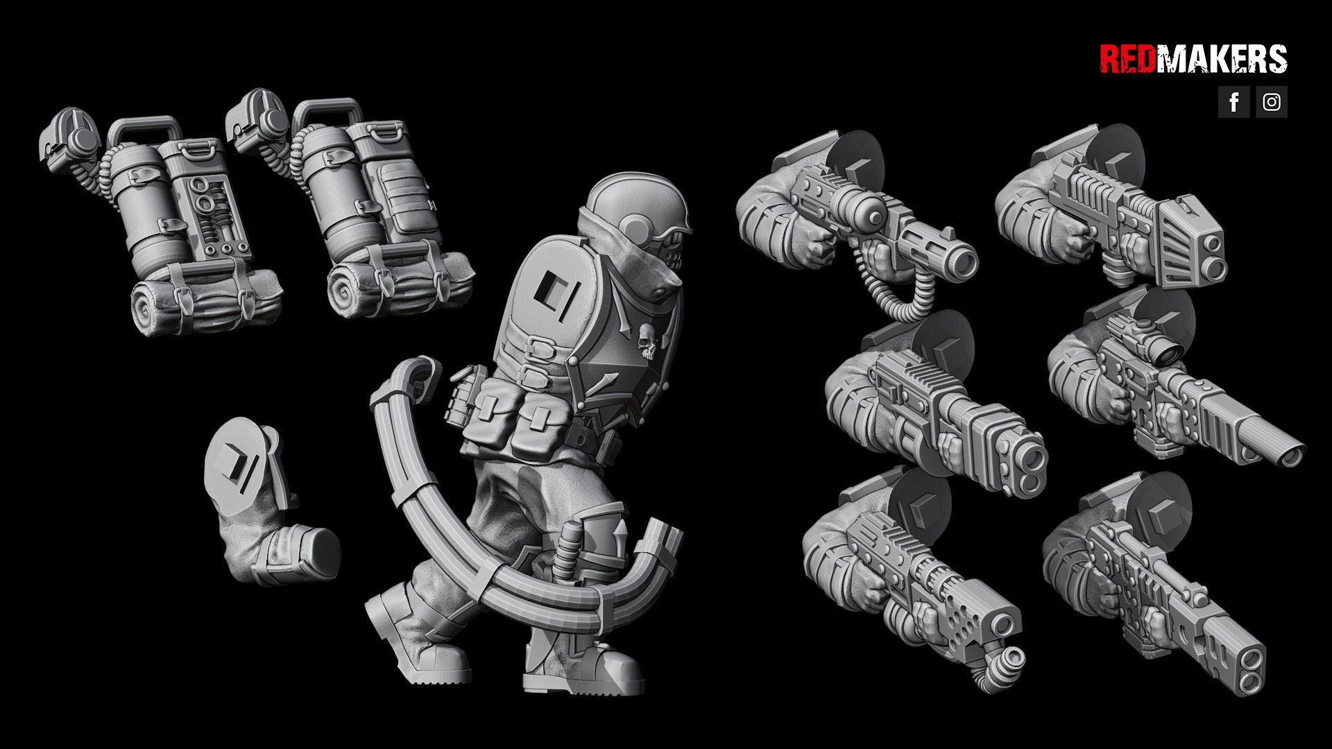 Special Forces - Elite squad of the Imperial Force 3D print model_33