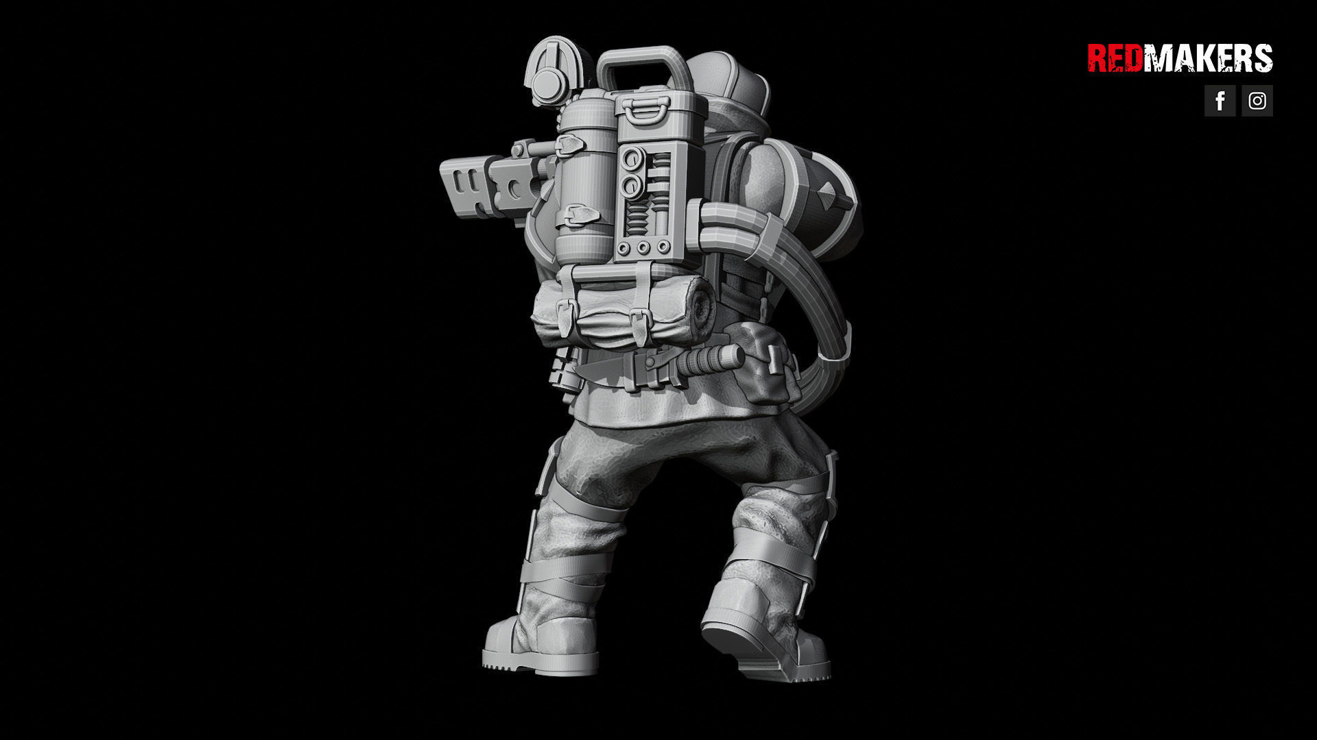 Special Forces - Elite squad of the Imperial Force 3D print model_41