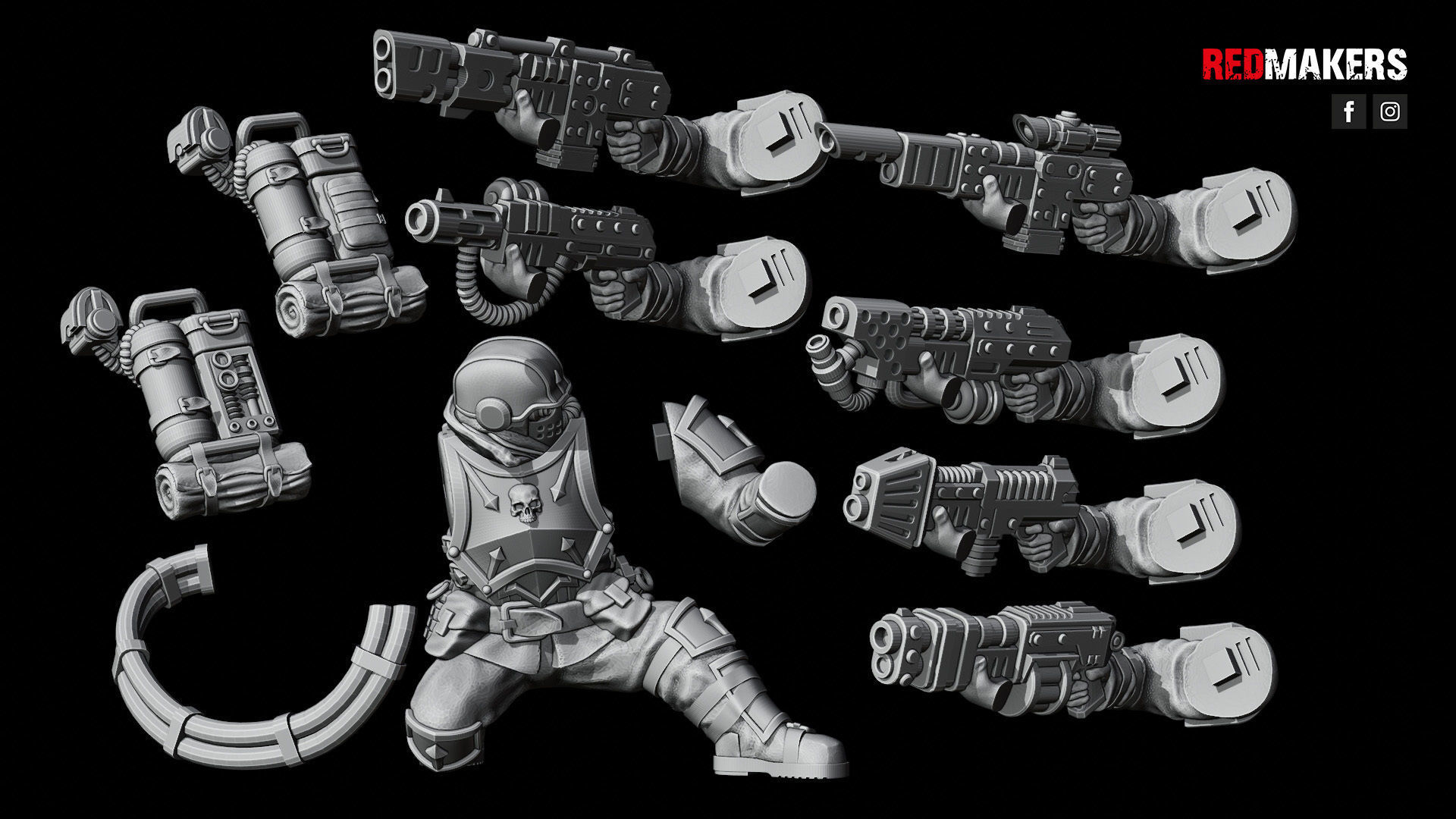 Special Forces - Elite squad of the Imperial Force 3D print model_36