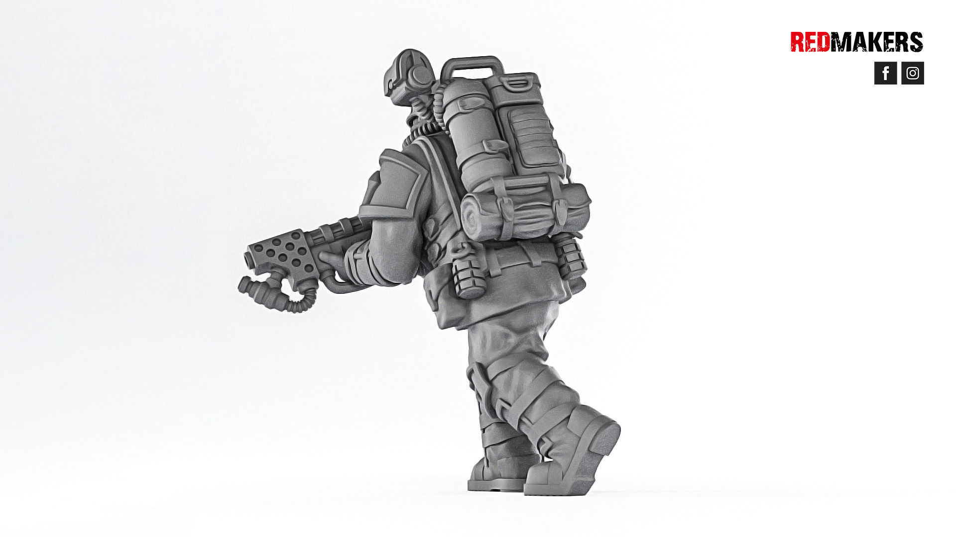 Special Forces - Elite squad of the Imperial Force 3D print model_9