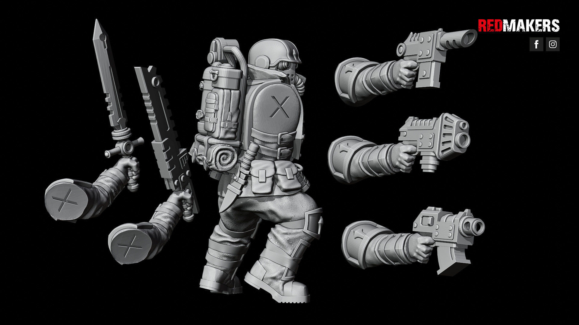 Special Forces - Elite squad of the Imperial Force 3D print model_60