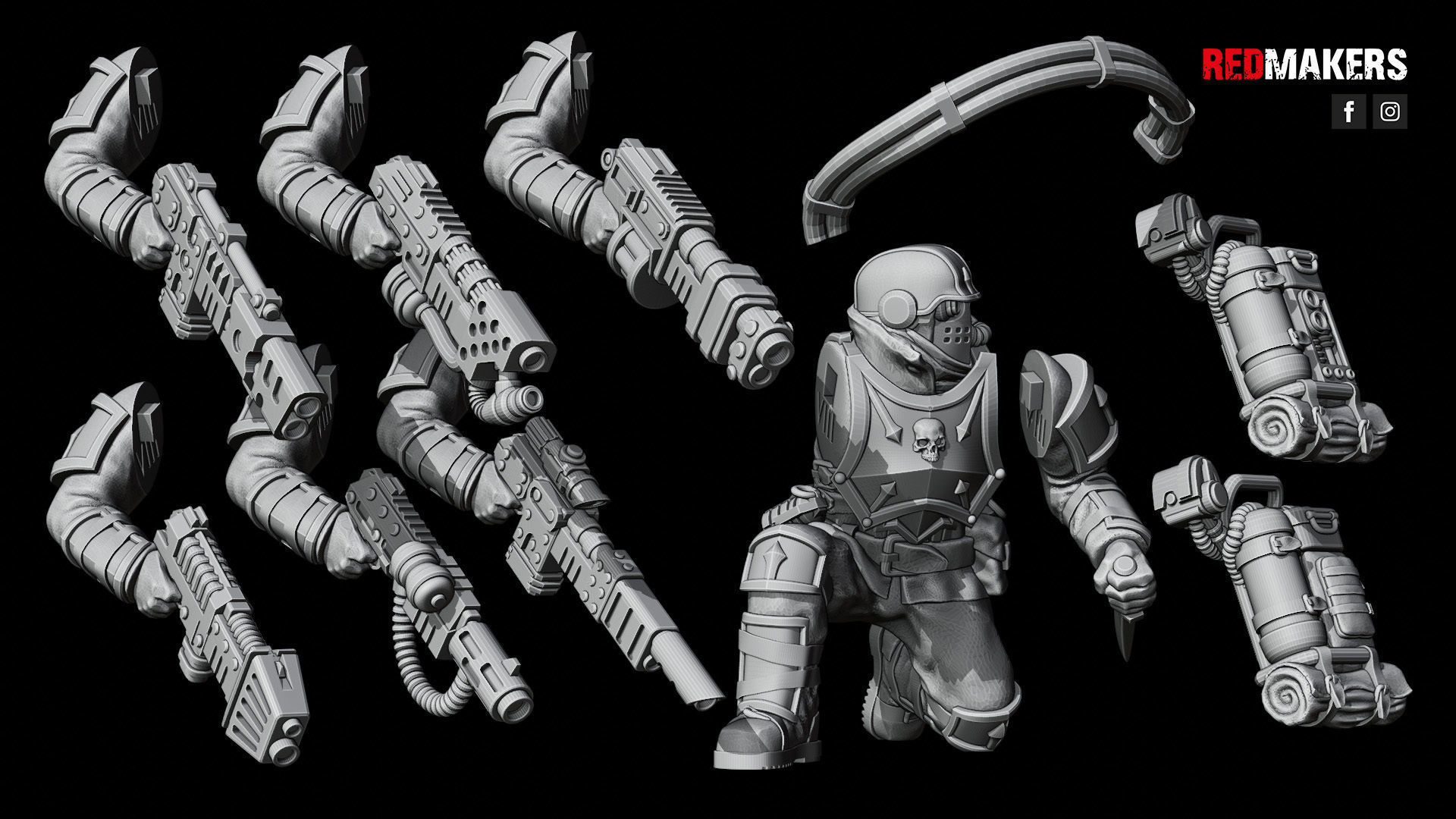 Special Forces - Elite squad of the Imperial Force 3D print model_54