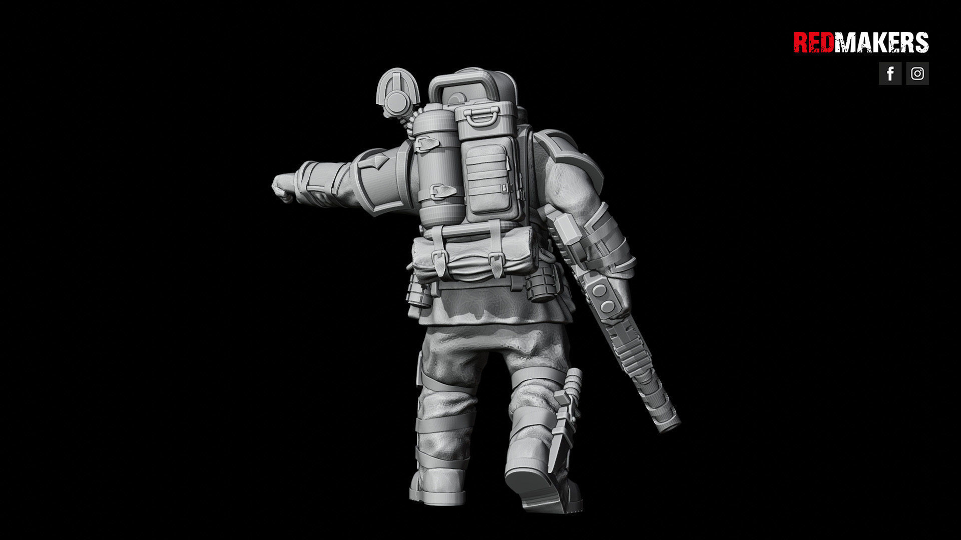 Special Forces - Elite squad of the Imperial Force 3D print model_44