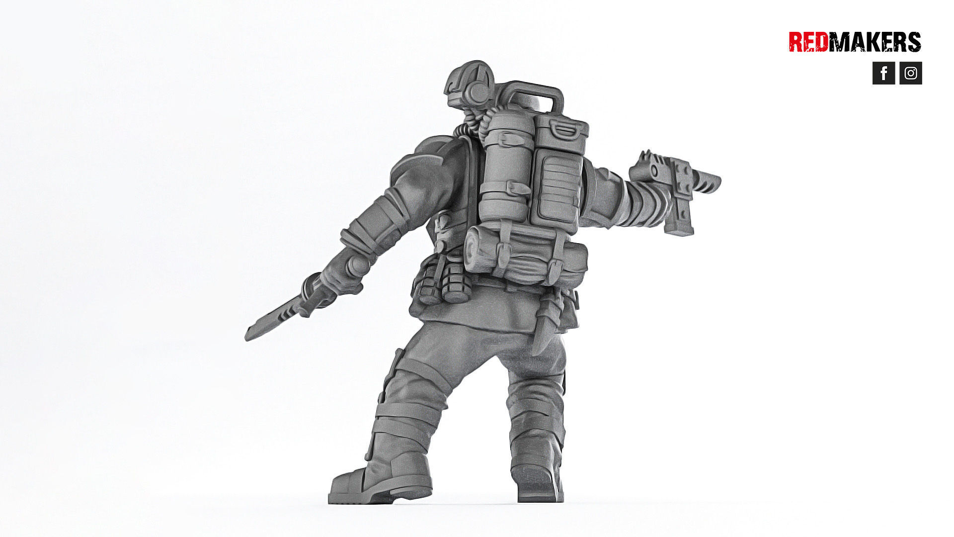 Special Forces - Elite squad of the Imperial Force 3D print model_30