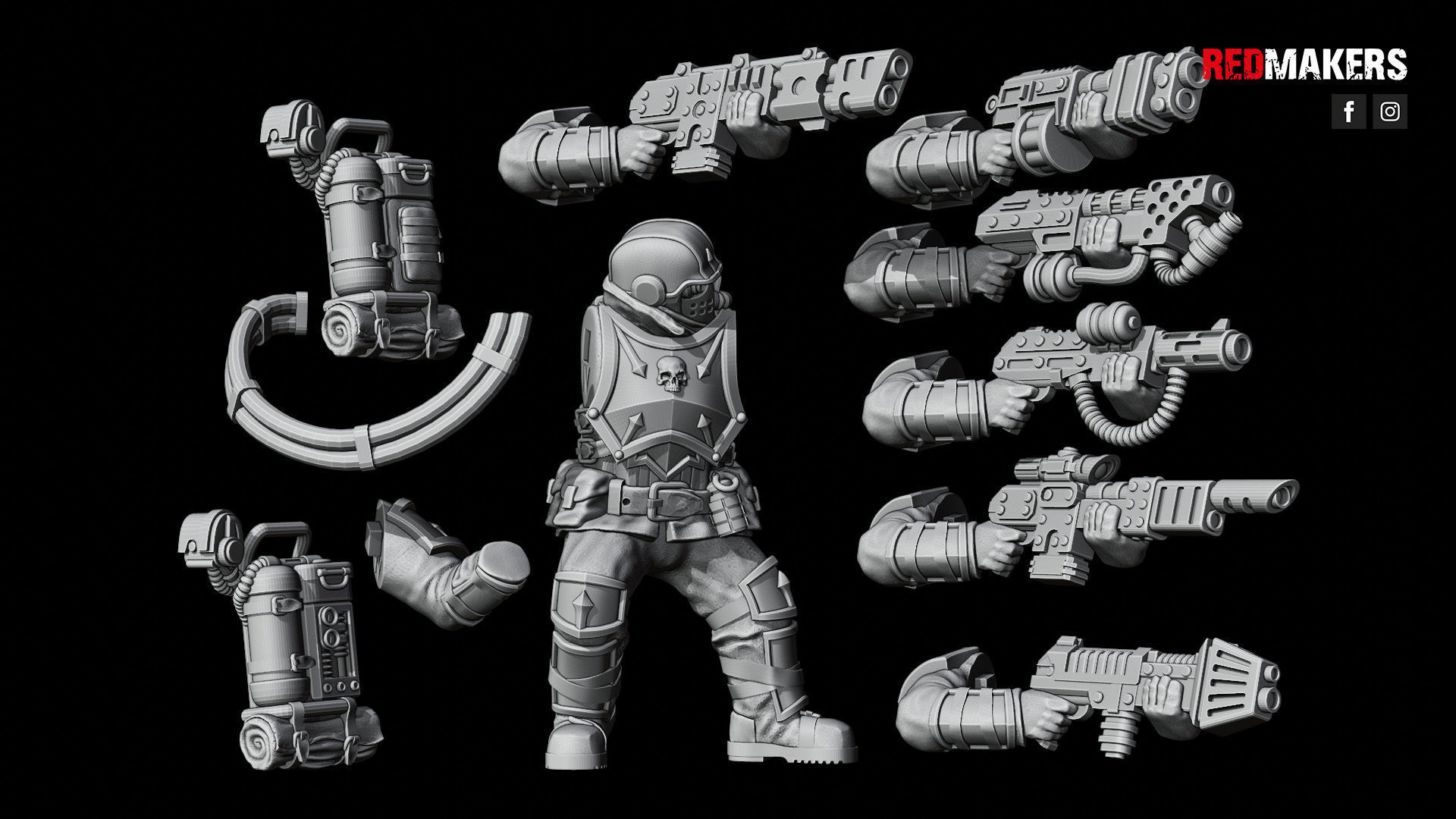 Special Forces - Elite squad of the Imperial Force 3D print model_42