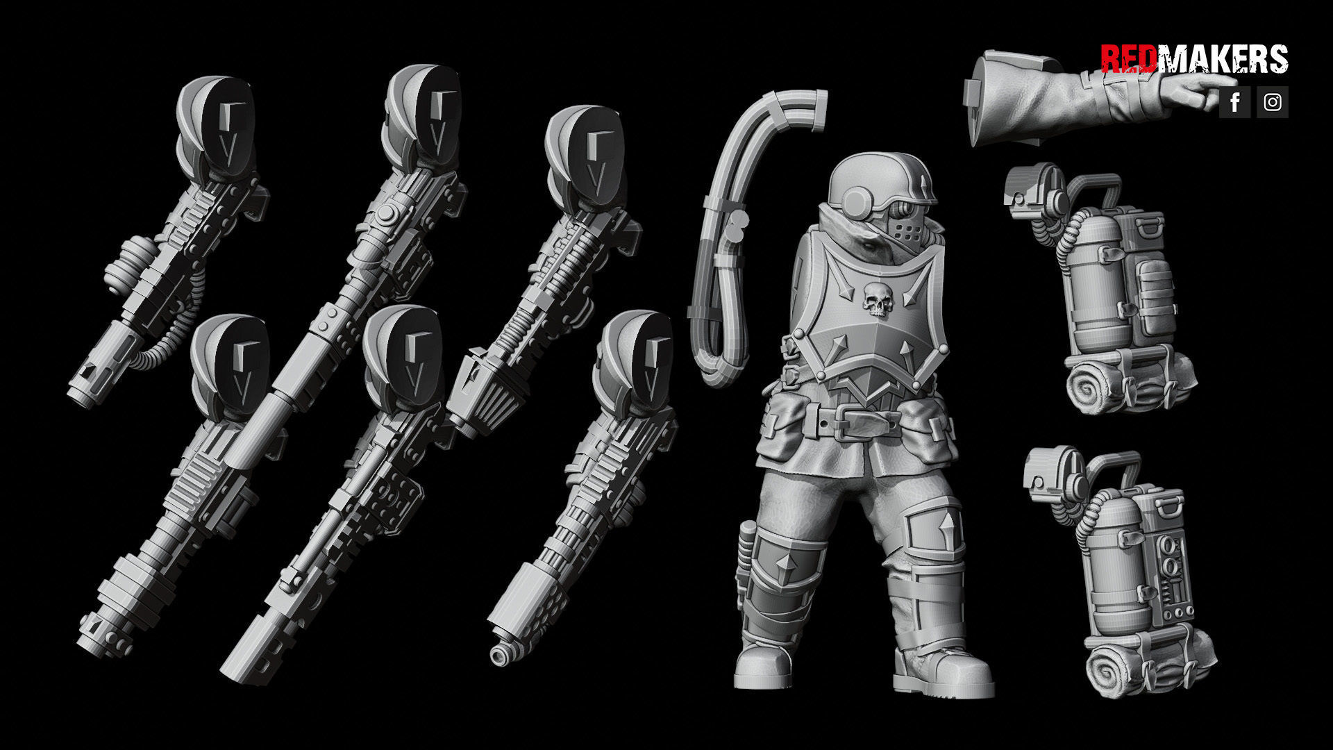 Special Forces - Elite squad of the Imperial Force 3D print model_45