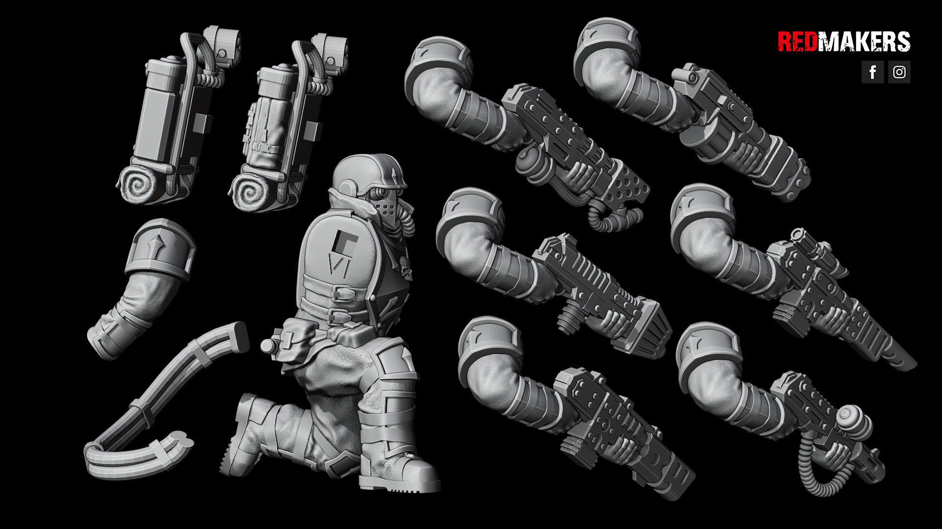 Special Forces - Elite squad of the Imperial Force 3D print model_48