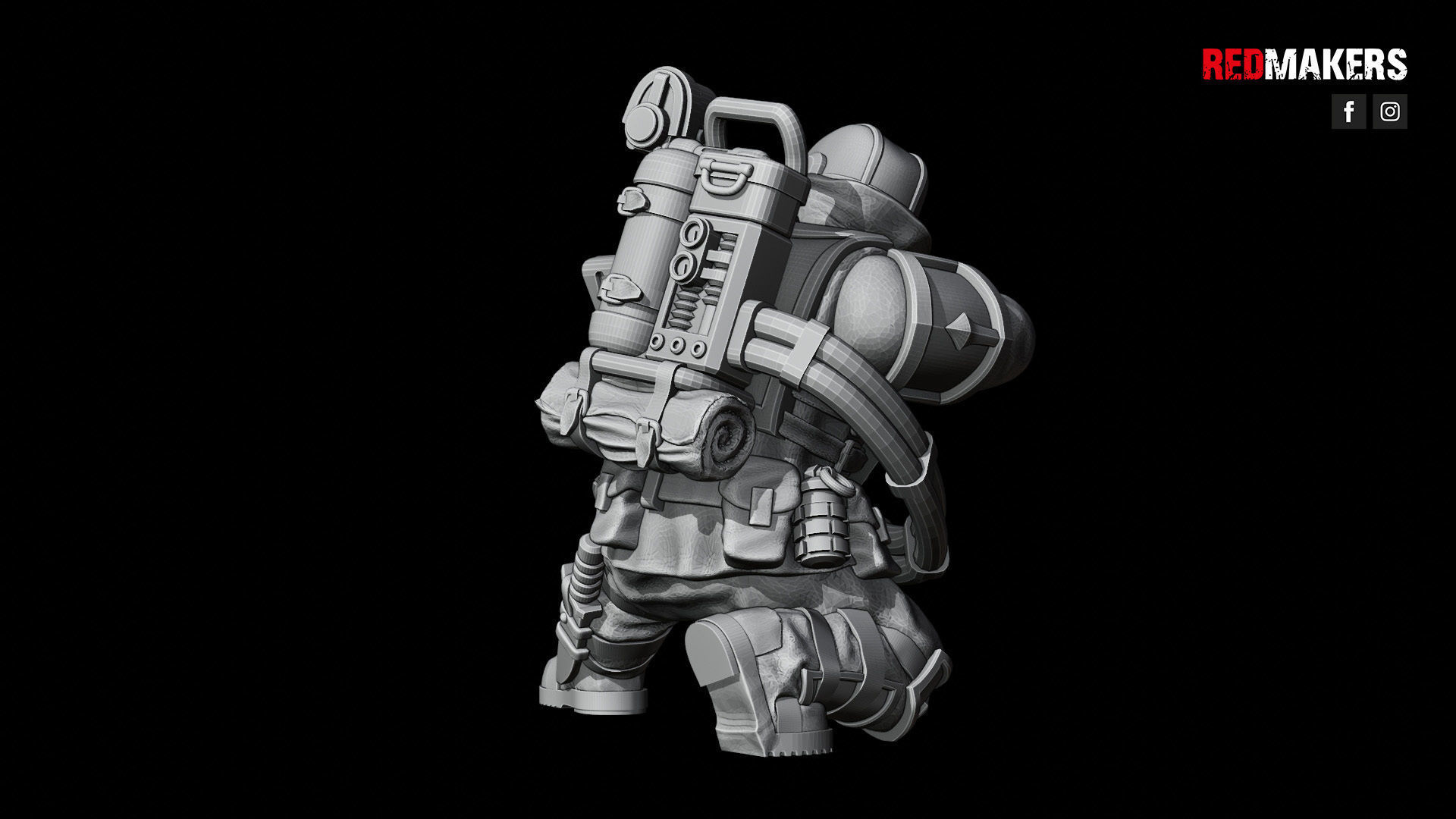 Special Forces - Elite squad of the Imperial Force 3D print model_35