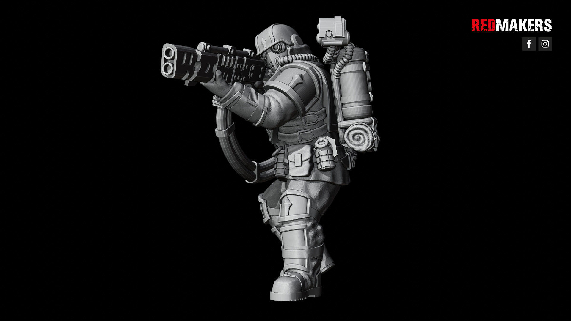 Special Forces - Elite squad of the Imperial Force 3D print model_40