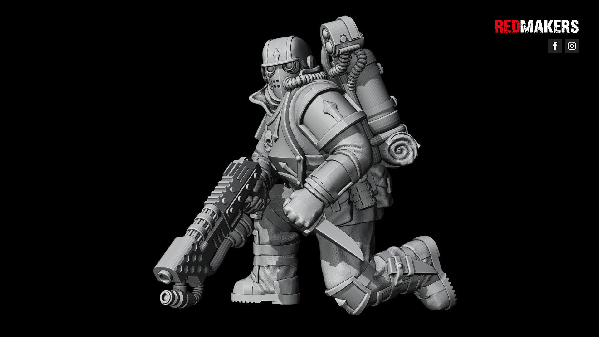 Special Forces - Elite squad of the Imperial Force 3D print model_52