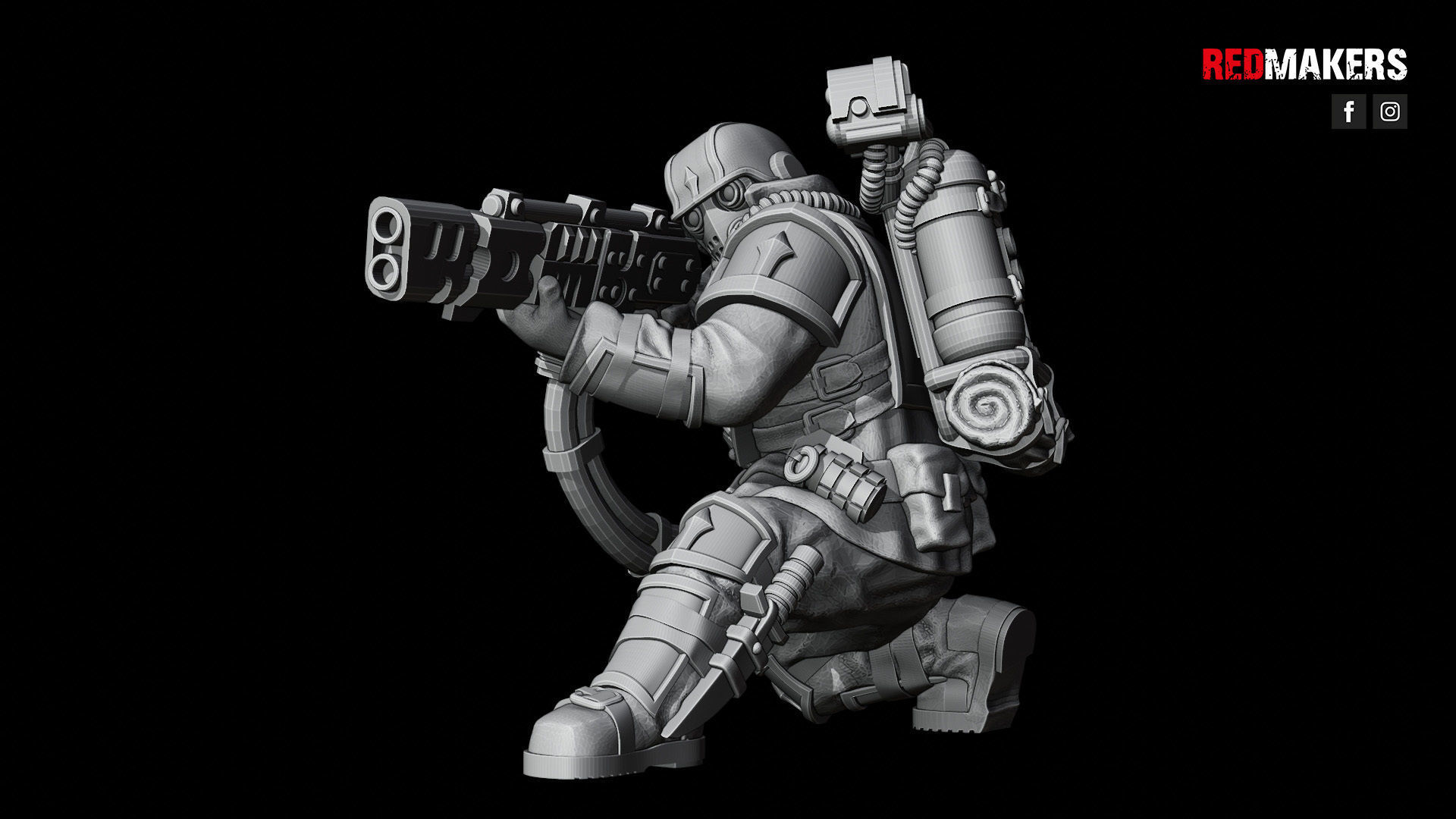 Special Forces - Elite squad of the Imperial Force 3D print model_34