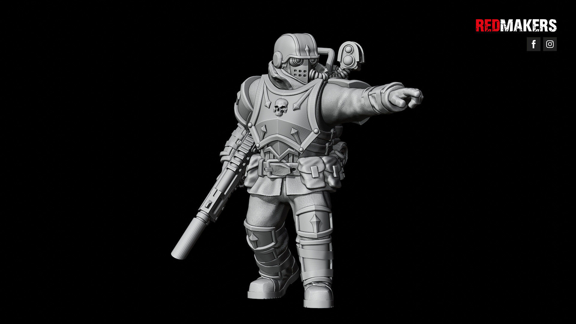 Special Forces - Elite squad of the Imperial Force 3D print model_43