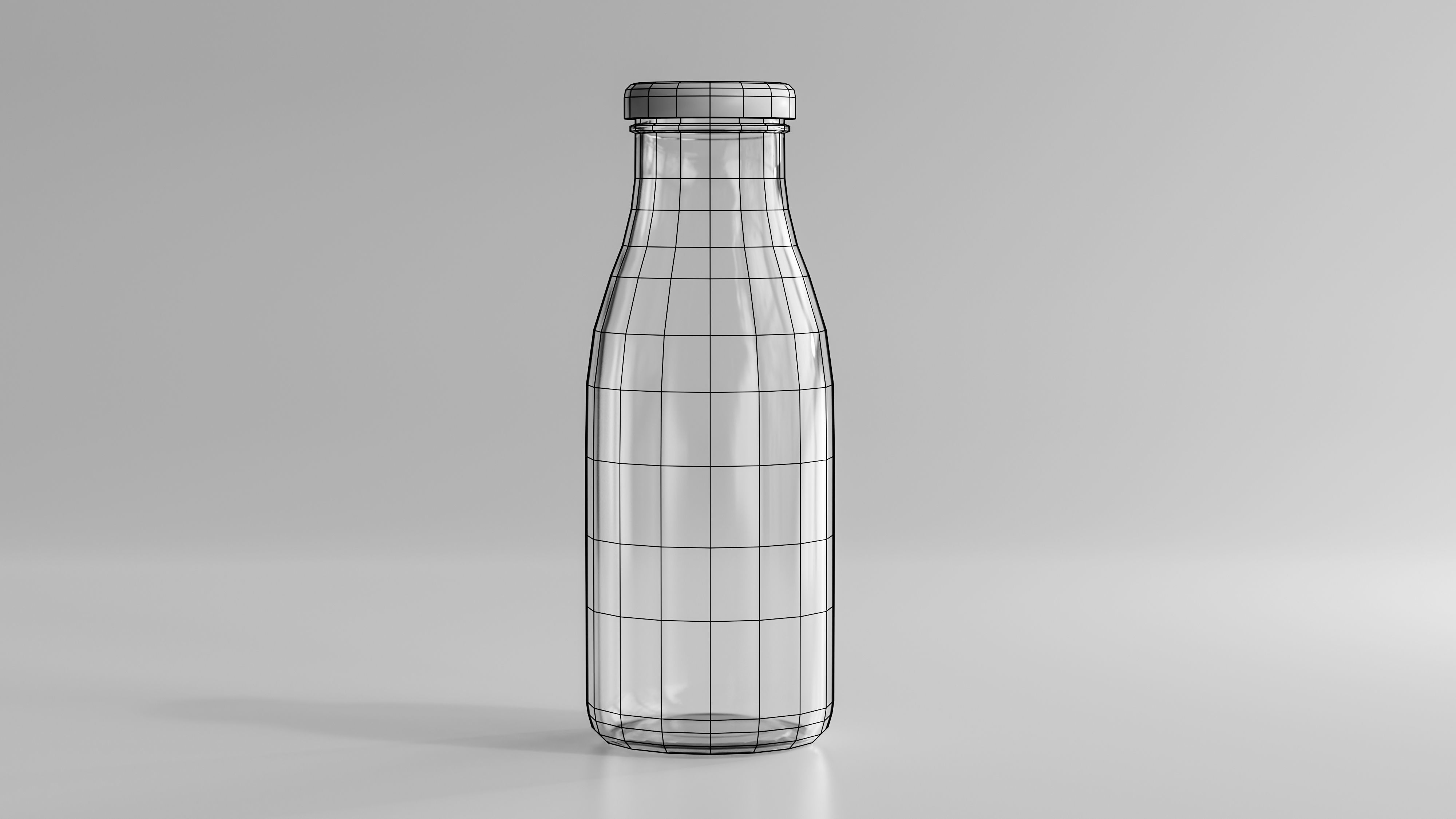 Soft Drink or Water Bottle 3D model_2