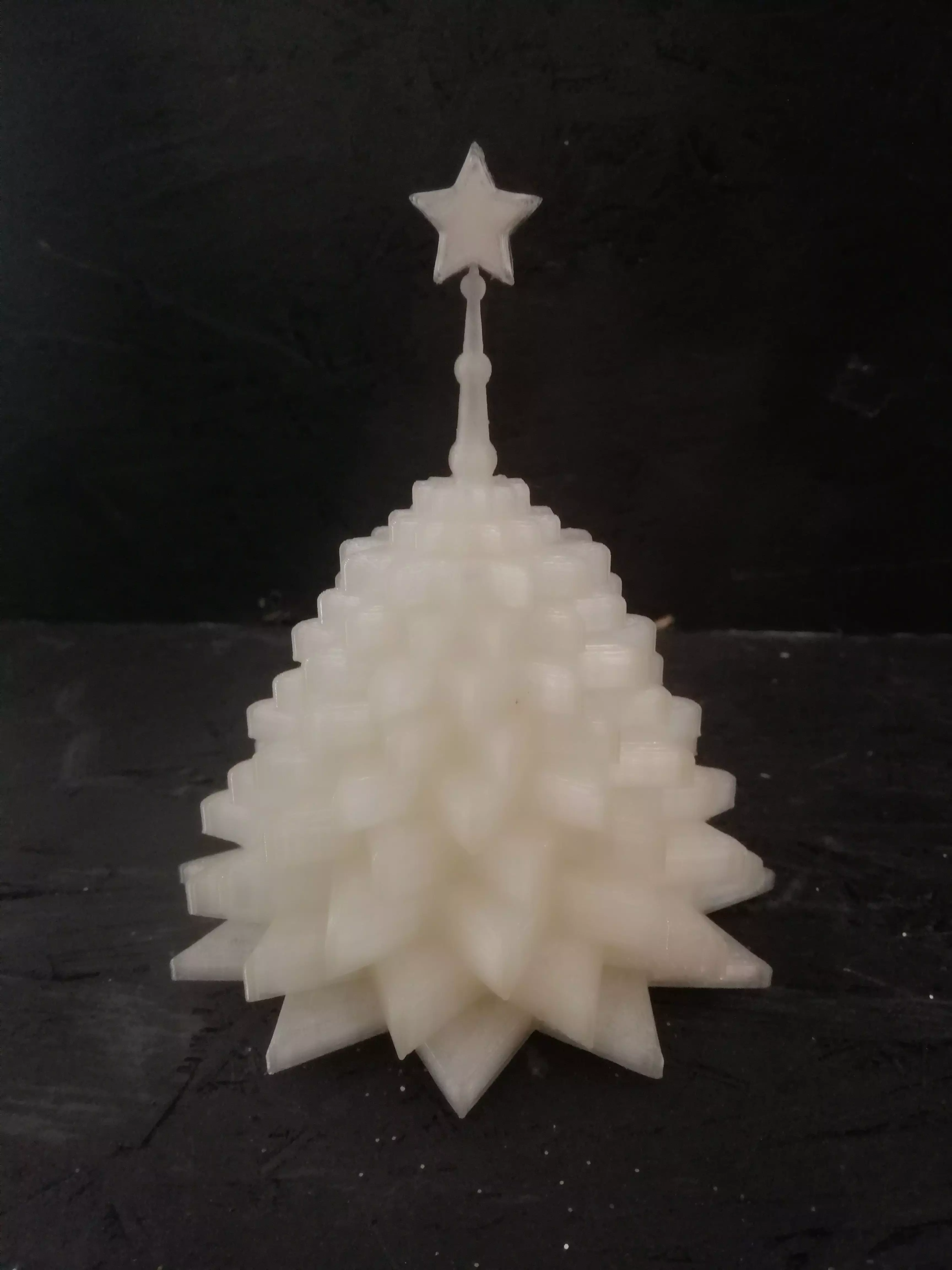 Christmas tree 3D print model_0