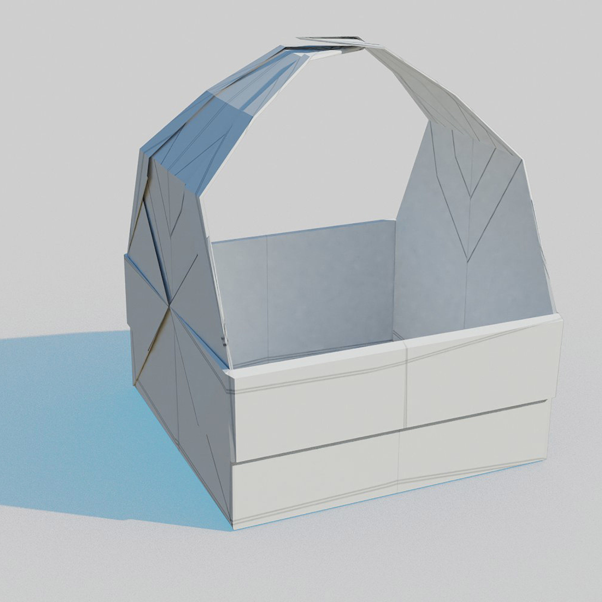 Origami Pack Low-poly 3D model_10