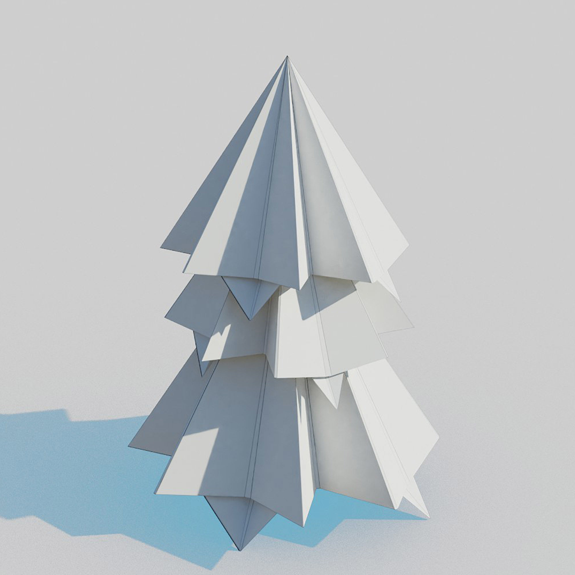 Origami Pack Low-poly 3D model_26