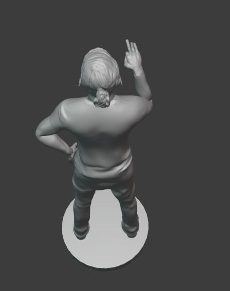 Salt Bae 3D print model_16