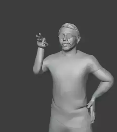 Salt Bae 3D print model