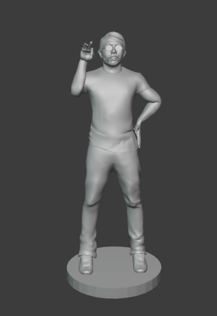Salt Bae 3D print model_11