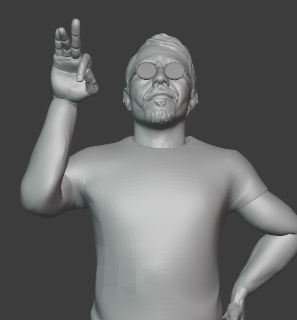 Salt Bae 3D print model_5