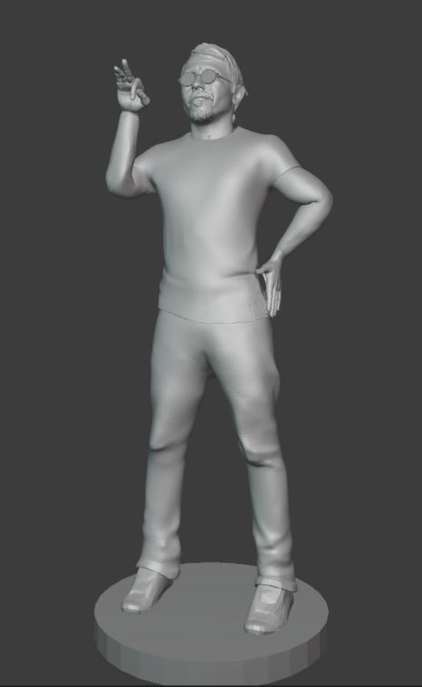 Salt Bae 3D print model_9