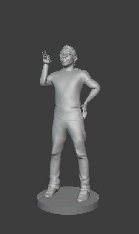 Salt Bae 3D print model_10