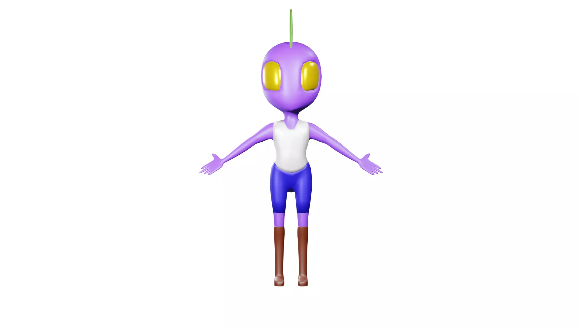 Lizard man 3d model 3D model