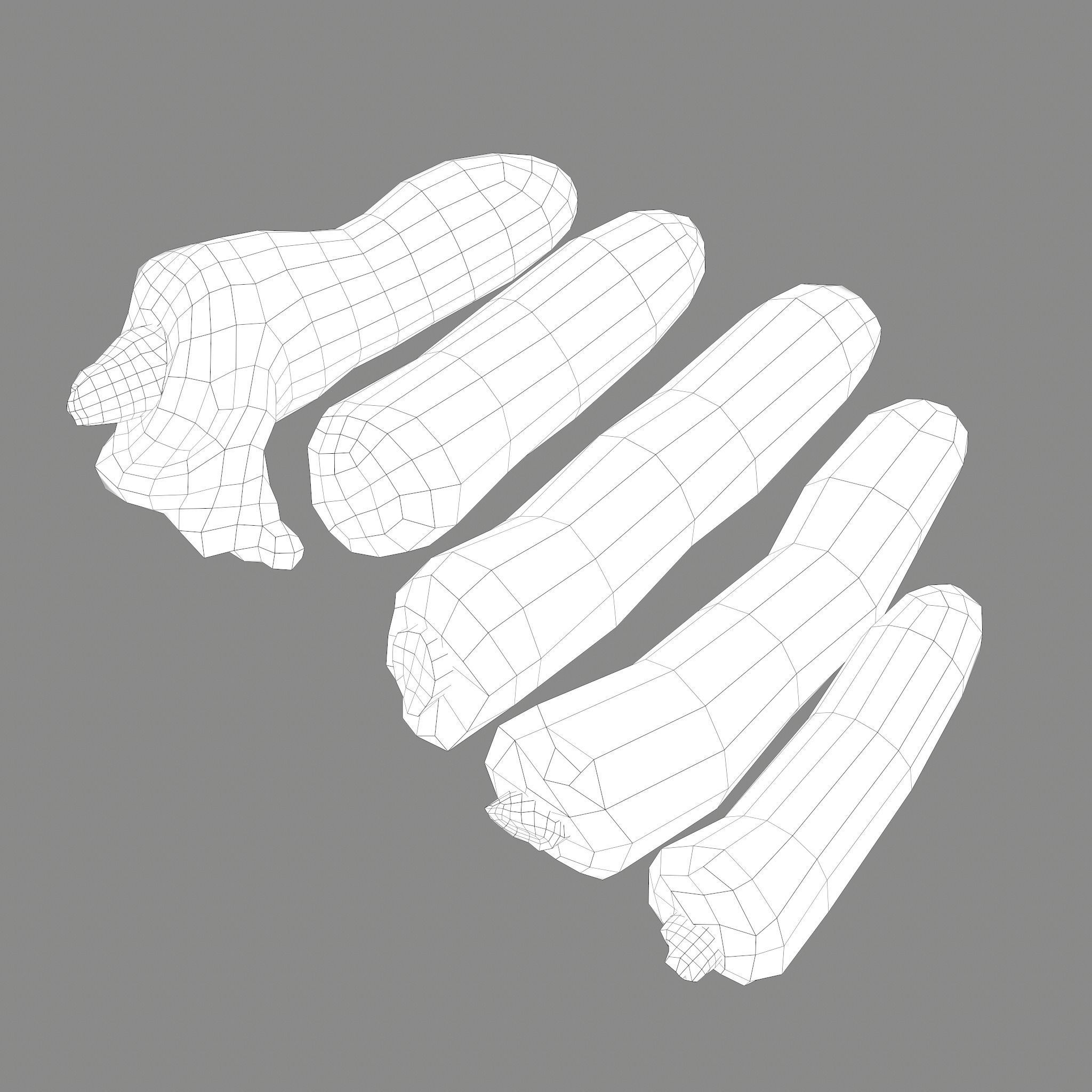 Severed Fingers and Toes 3D Model Collection_99