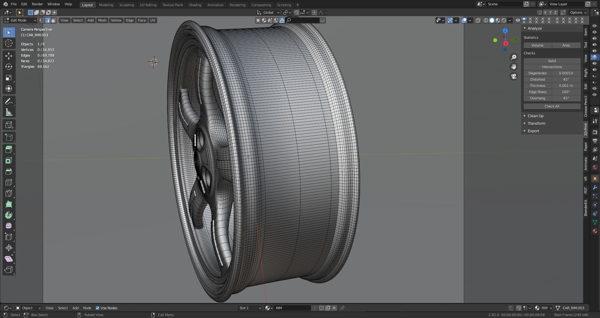 CAR RIM 3D model_6