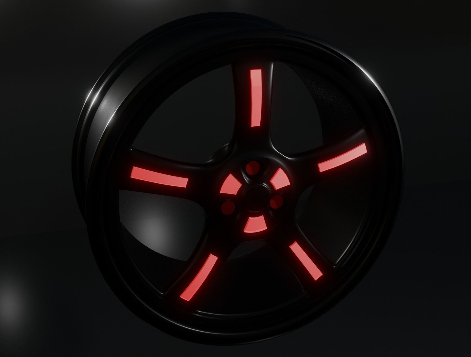 CAR RIM 3D model_1