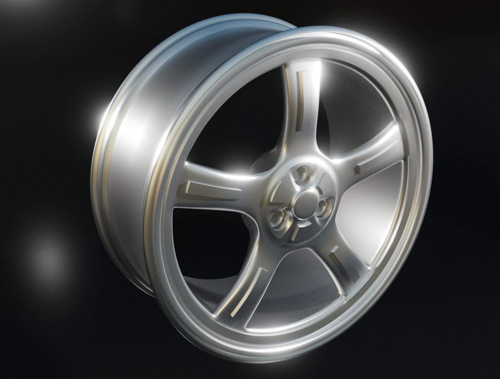 CAR RIM 3D model_2