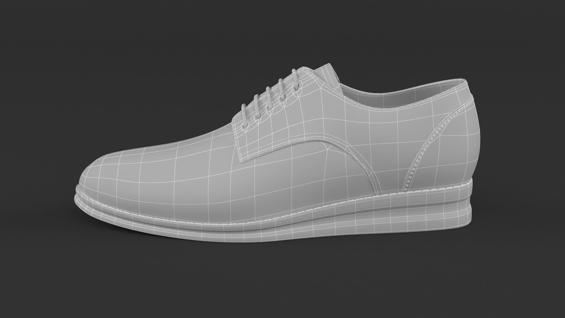 Men Shoes 3D model_7