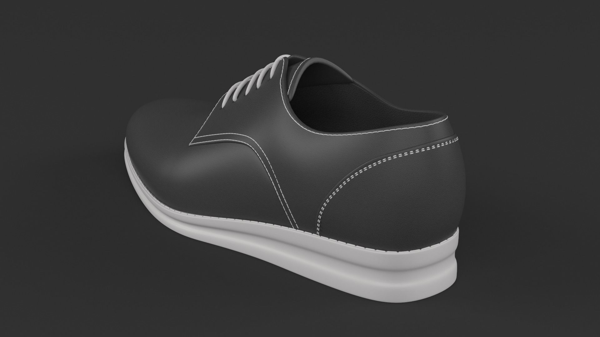 Men Shoes 3D model_2