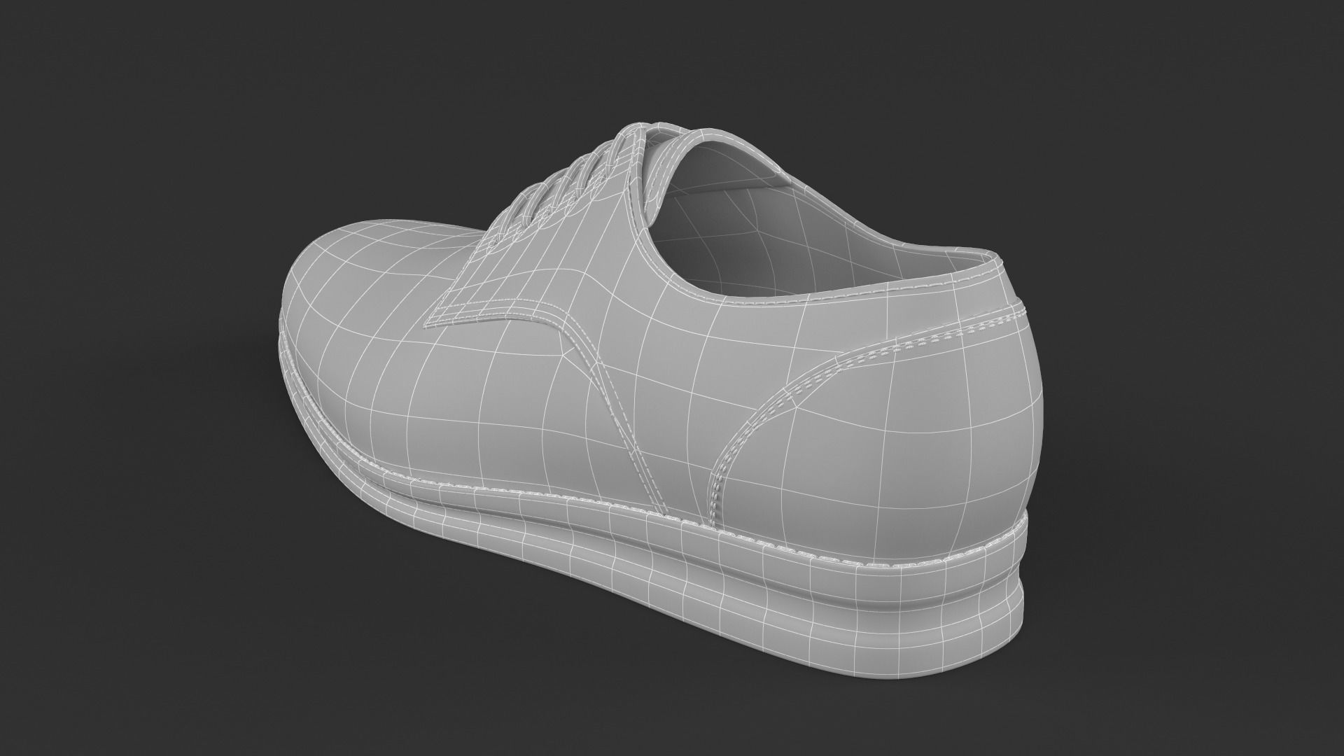 Men Shoes 3D model_8