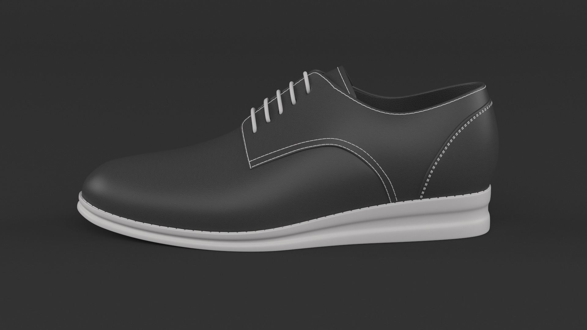 Men Shoes 3D model_1