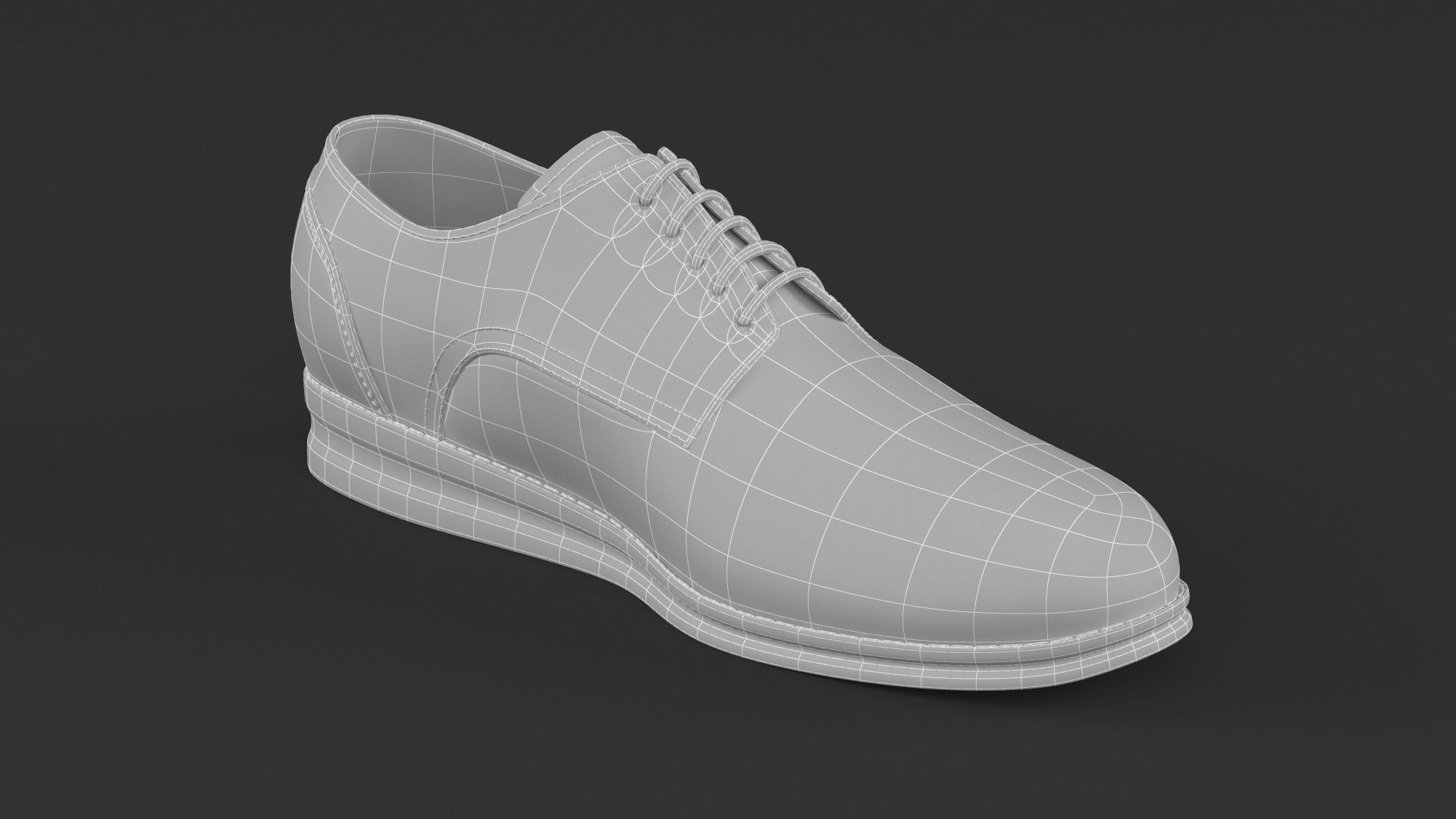 Men Shoes 3D model_10